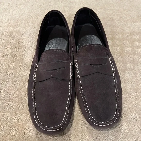 Tod’s men’s loafer. Brown size 11.5. Gently used - Picture 1 of 5